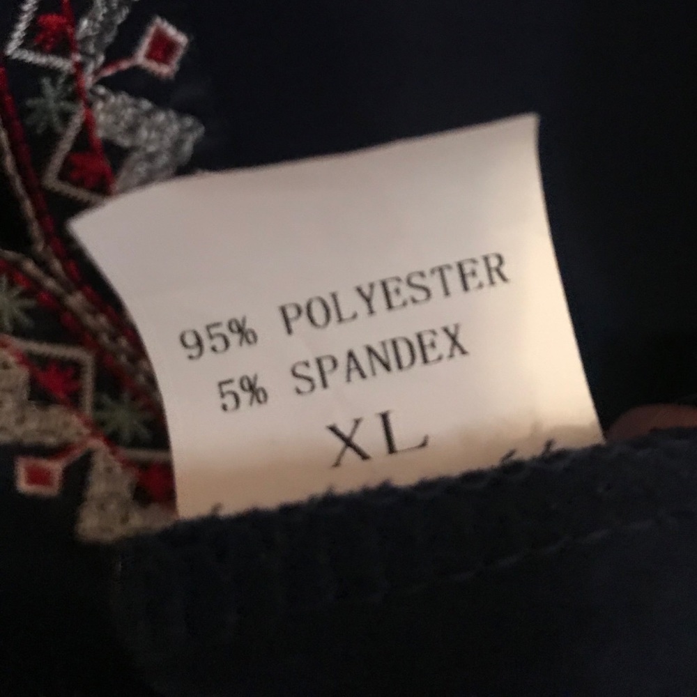 Boho embroidered blouse xl - Picture 5 of 7